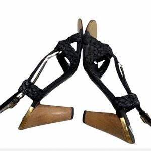 Stella MCCARTNEY shoes size 8.5 sexy strapy  sandals heels